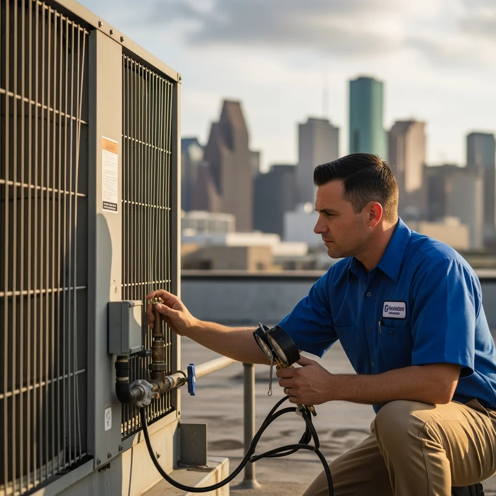 How to Choose, Maintain, and Upgrade Commercial AC in Houston, TX — A Practical Guide for Property Managers and Business Owners
